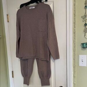Caracilia Khaki Loungewear Set